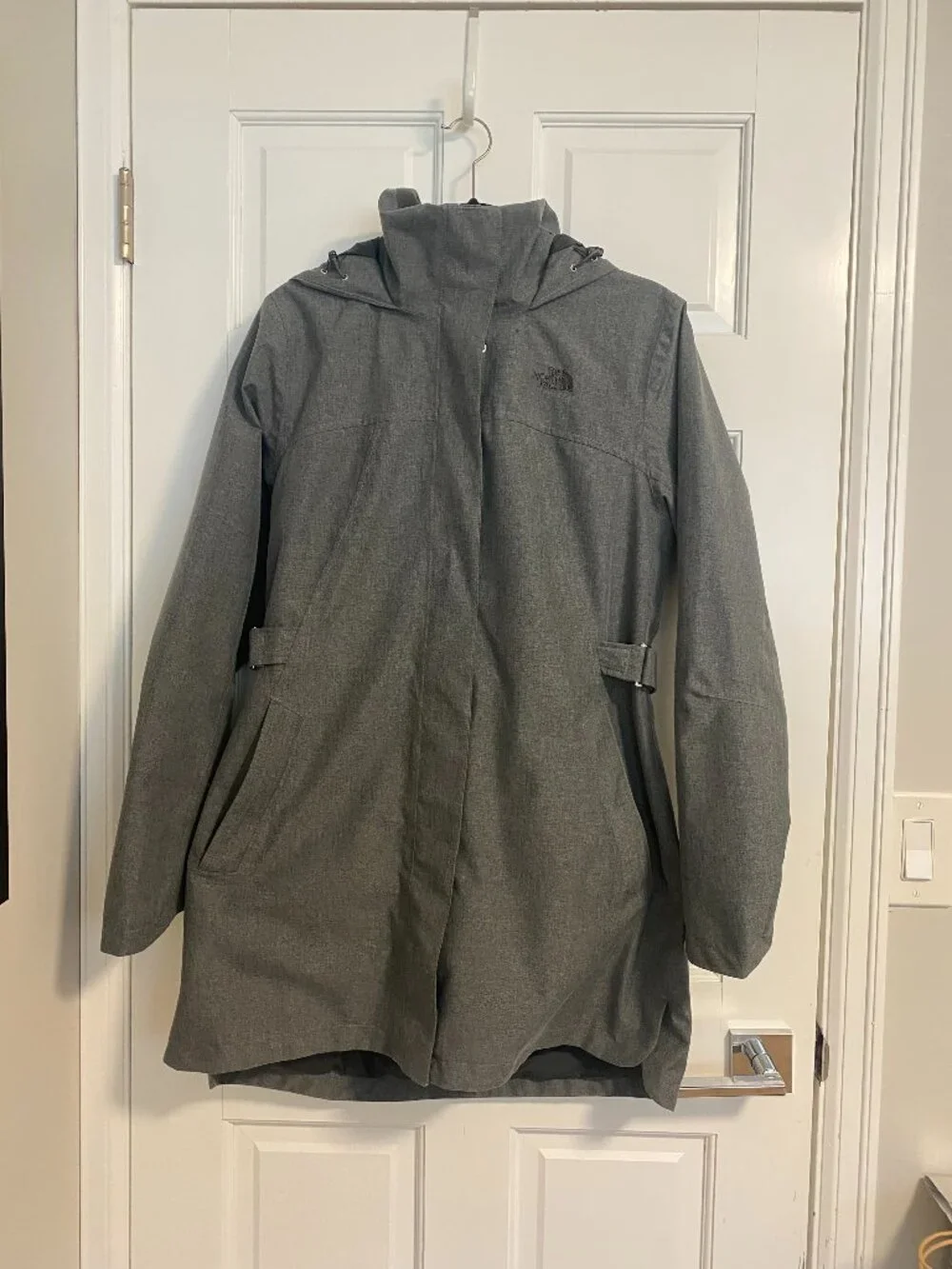 The North Face Laney Ii Trench Raincoat size Large Grey - Picture 2 of 12